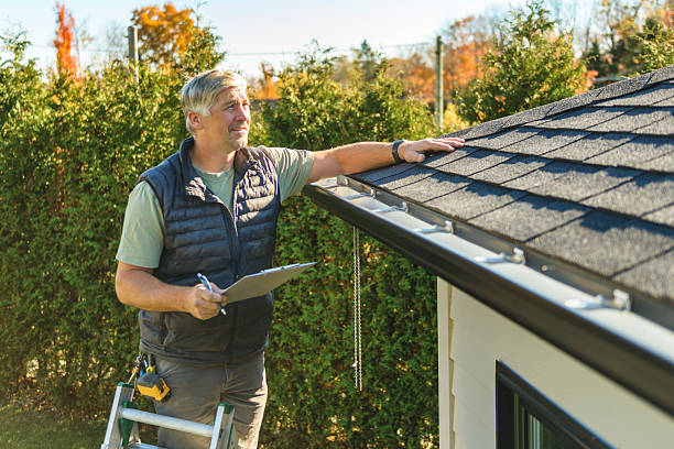 Professional Commercial Roofing technician working in Westport Point, MA